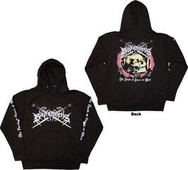 Hættetrøje Bad Omens Skull and Candles (Back Print) Black 2XL Hættetrøje - 2