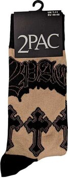 Ponožky 2Pac Ponožky Crosses Sand 40-45 - 3