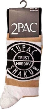 Socken 2Pac Socken Trust Nobody White 40-45 - 3