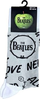 Calzini The Beatles Calzini All You Need Is Love & Drum Grey 40-45 - 3