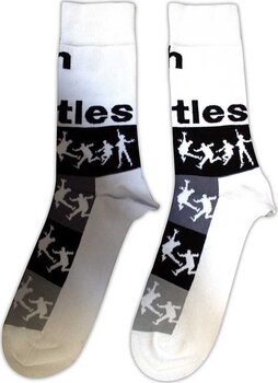 Socken The Beatles Socken With The Beatles Silhouette Stripes White 40-45 - 2