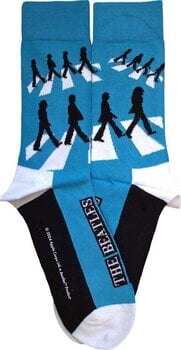 Socken The Beatles Socken Abbey Road Silhouettes Repeat Blue 40-45 - 2
