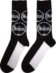 Socks The Beatles Socks Drum Logo Repeat Black 36-40 - 1