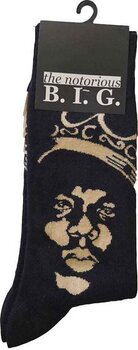 Socks Notorious B.I.G. Socks Gold Crown Black 36-40 - 2