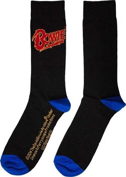 Čarape David Bowie Logo Blue Contrast Black 39-45 Čarape - 2