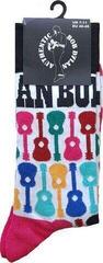 Socken Bob Dylan Socken Guitar Pattern Multicolour 40-45 - 1