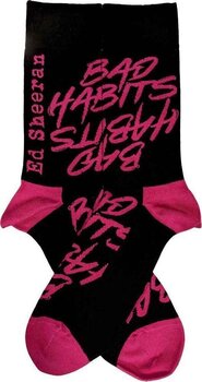 Șosete Ed Sheeran Bad Habits Black 40-45 Șosete - 2