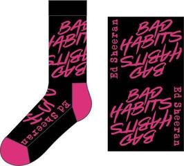 Chaussettes Ed Sheeran Chaussettes Bad Habits Black 40-45 - 3