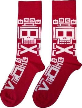 Čarape Five Finger Death Punch Pixeled Skull Repeat Red 40-45 Čarape - 2
