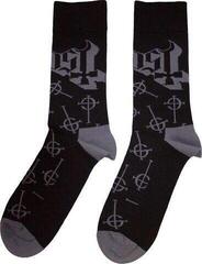 Socks Ghost Socks Symbol Pattern Black 36-40 - 1
