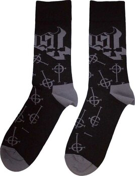Șosete Ghost Symbol Pattern Black 36-40 Damă Șosete - 2