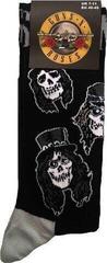 Sokken Guns N' Roses Skulls Band Monochrome Black - 1
