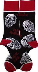 Socks Iron Maiden Socks Eddie Skulls Black 36-40 - 1