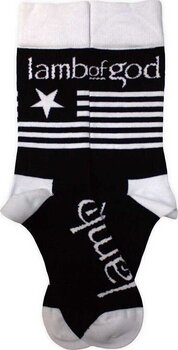 Чорапи Lamb Of God Flag Black 40-45 Чорапи - 2