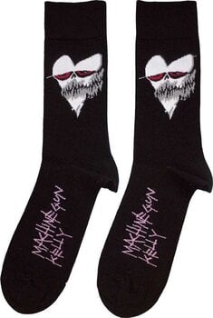 Șosete Machine Gun Kelly Heart Face Black 40-45 Șosete - 2