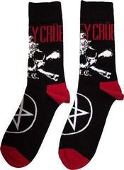 Socks Motley Crue Socks Skull & Crossbones Black 40-45 - 1