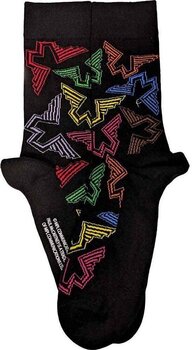 Čarape Paul McCartney Wings Logos Black 40-45 Čarape - 2