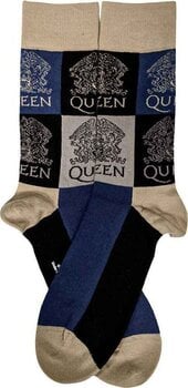 Čarape Queen Čarape Crest Blocks Navy Blue 40-45 - 2