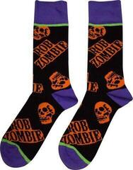 Чорапи Rob Zombie Чорапи Orange Skulls Black 40-45 - 1