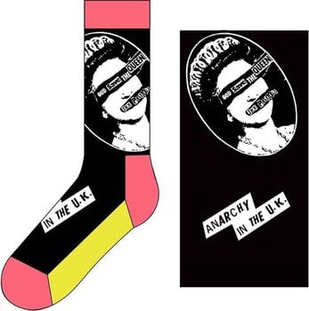 Čarape Sex Pistols God Save the Queen Black 40-45 Čarape - 4