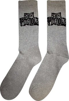 Ponožky Sex Pistols Ponožky Stacked Logo Grey 40-45 - 2