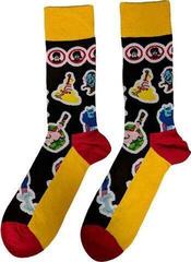 Sokken The Beatles Portholes & Characters Black - 1