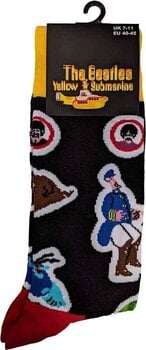 Sukat The Beatles Portholes & Characters Black 40-45 Sukat - 3