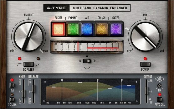 Студио софтуер Plug-In ефект Universal Audio A-Type Multiband Dynamic Enhancer (Дигитален продукт) - 2