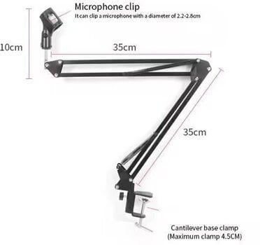 Desk Microphone Stand Revoltage MDS 2025 Desk Microphone Stand - 4