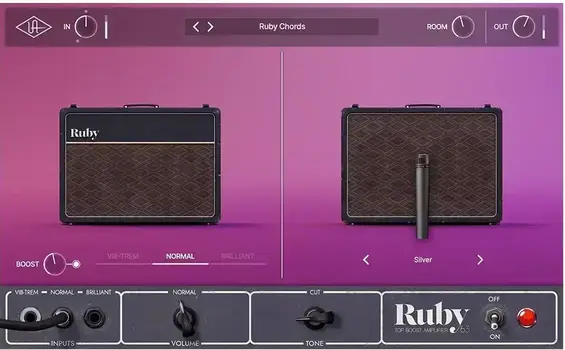 Studio-Effekt-Plugin Universal Audio Ruby '63 Top Boost Amp (Digitales Produkt) - 2