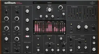 VST instrumentide stuudiotarkvara Universal Audio Anthem (Digitaalne toode) - 1