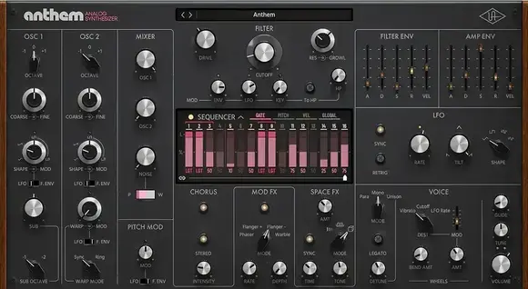 VST Instrument Universal Audio Anthem (Digital product) - 2