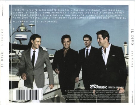 Musik-cd IL DIVO - Siempre (CD) - 3