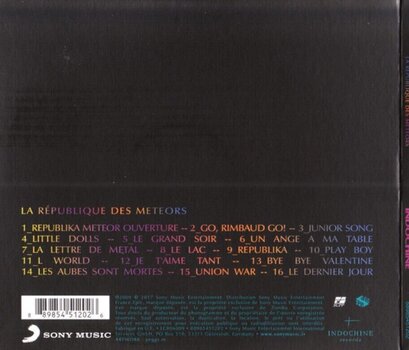 CD muzica Indochine - La République Des Meteors (Reissue) (CD) - 2