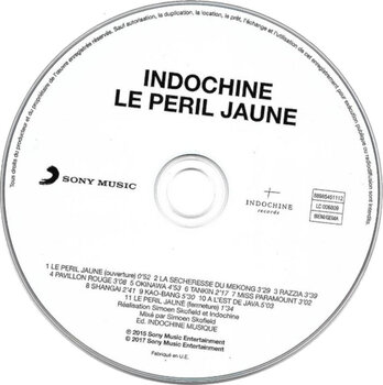CD диск Indochine - Le Peril Jaune (Reissue) (Remastered) (CD) - 2