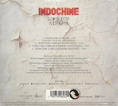 Glasbene CD Indochine - Song For A Dream (CD) - 3