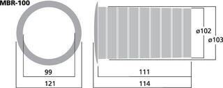 Spare part for Loudspeaker Monacor MBR-100 - 1