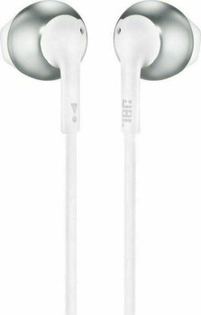 In-Ear Headphones JBL T205 White-Chrome - 2