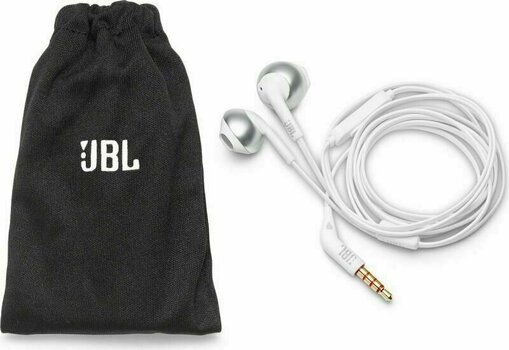 In-Ear Headphones JBL T205 White-Chrome - 3