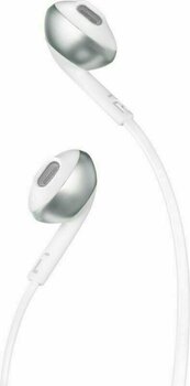 In-Ear Headphones JBL T205 White-Chrome - 4