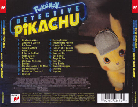 Glazbene CD Henry Jackman - Pokémon: Detective Pikachu (Original Motion Picture Soundtrack) (CD) - 3