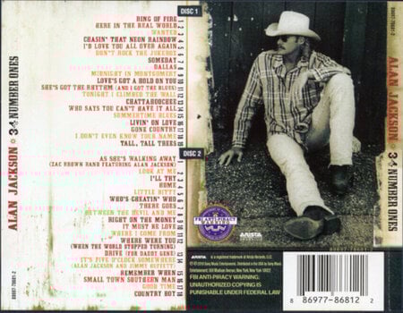 CD musique Alan Jackson - 34 Number Ones (2 CD) - 4