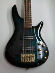 5-string Bassguitar Ibanez SR405EPBDXTSU Tropical Seafloor Burst 5-string Bassguitar (Pre-owned) - 1