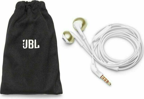 Slušalke za v uho JBL T205 Champagne Gold - 5