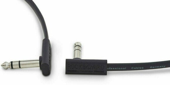 Adapter/Patch Cable RockBoard Flat TRS Black 6 m Angled - Angled - 3