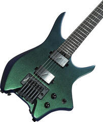 Headless китара HILS Guitars HN6 NEXT Cosmic Green Chameleon Headless китара - 4