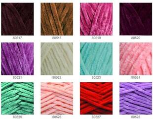 Knitting Yarn Himalaya Dolphin Fine 80517 Brown Knitting Yarn - 3