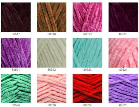 Knitting Yarn Himalaya Dolphin Fine 80517 Brown Knitting Yarn - 4