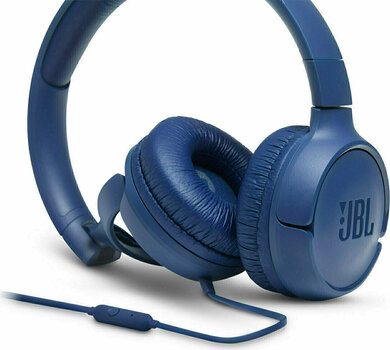 Trådløse on-ear hovedtelefoner JBL Tune 500 Blue - 6