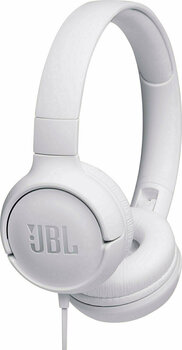 Слушалки на ухото JBL Tune 500 бял - 2